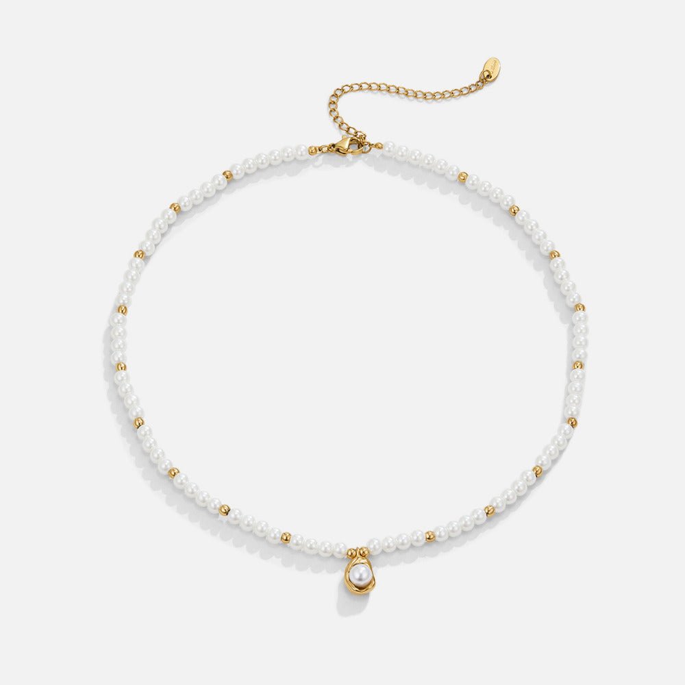 Collana Vintage con Perla Dorata