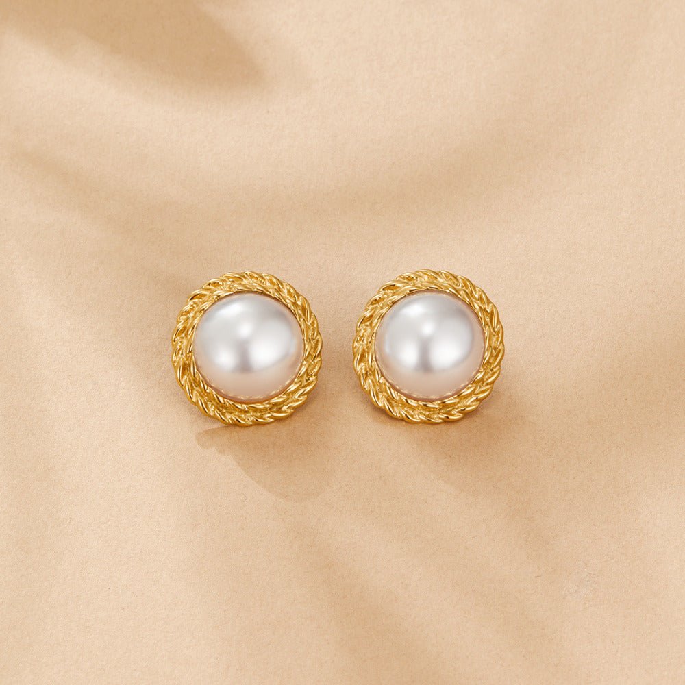 Orecchini perla vintage Monet