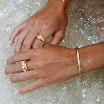 Bracciale "Kauai" a spina di pesce