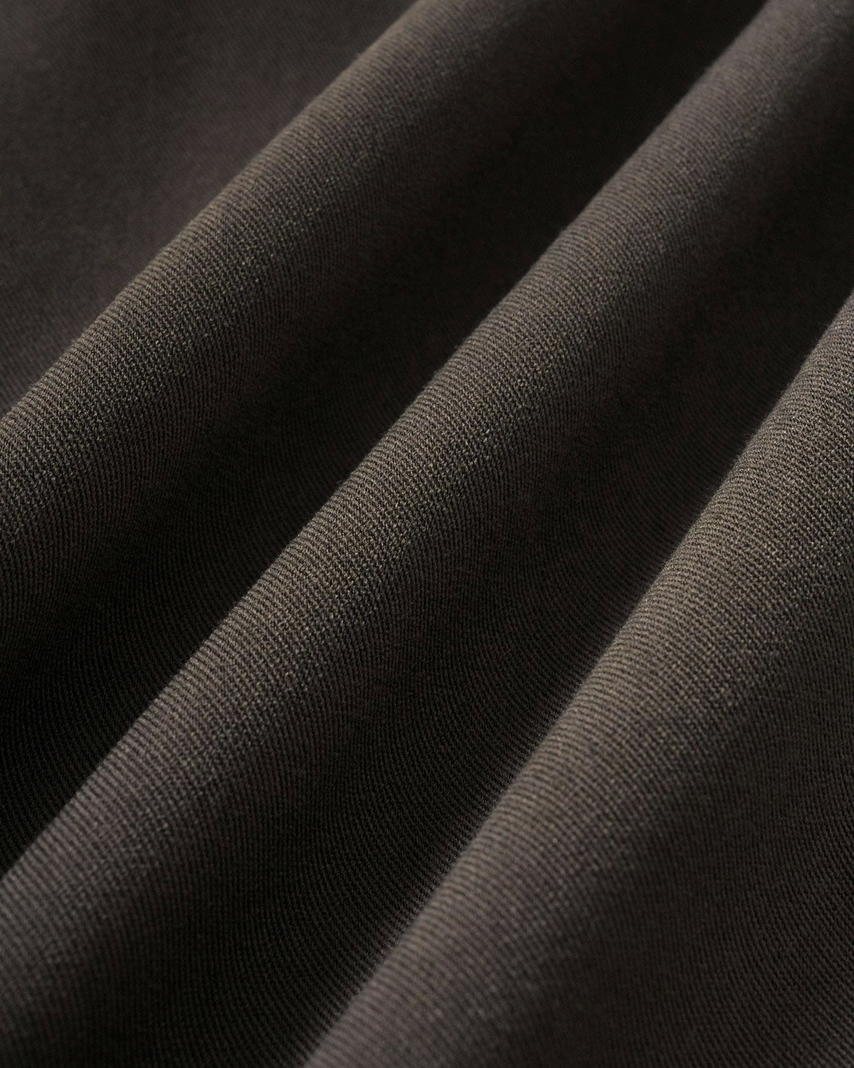 Pantaloni Dritti a Vita Naturale in Caffè