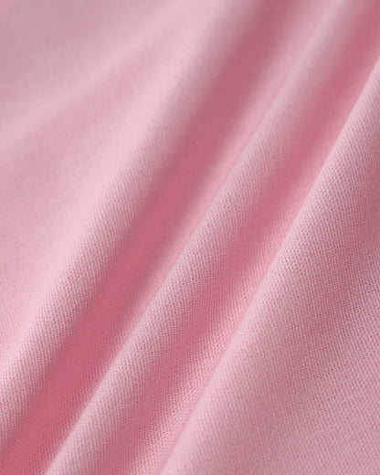 Shorts Rosa Arricciati con Tasche