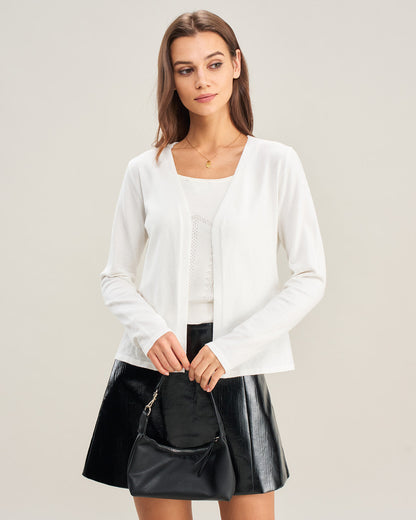 Gonna Mini in Ecopelle Nera