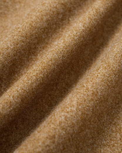 Gonna Mini A-Line in Caramello a Vita Naturale