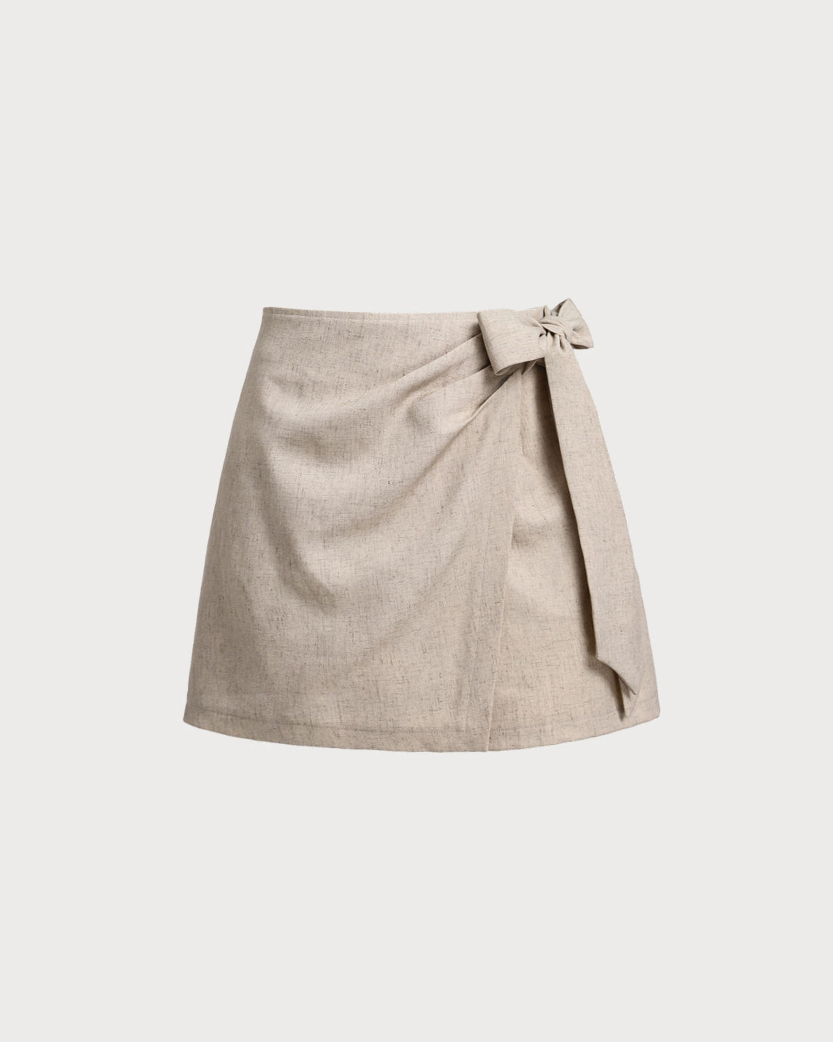 Gonna Pantalone A-Line Ruché Khaki