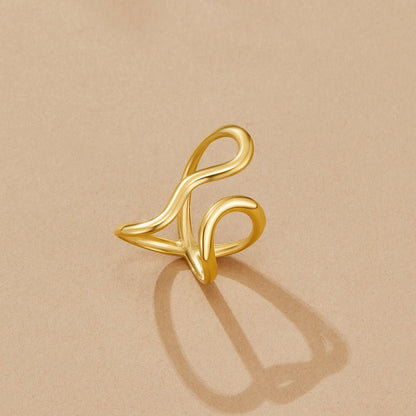 Anello Geometrico Twist Yana