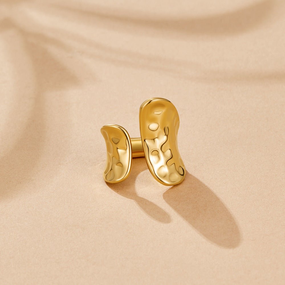 Anello Geometrico in Oro Yuna