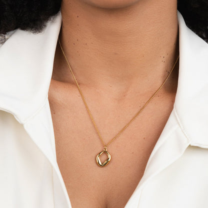 Collana Geometrica in Oro Zola